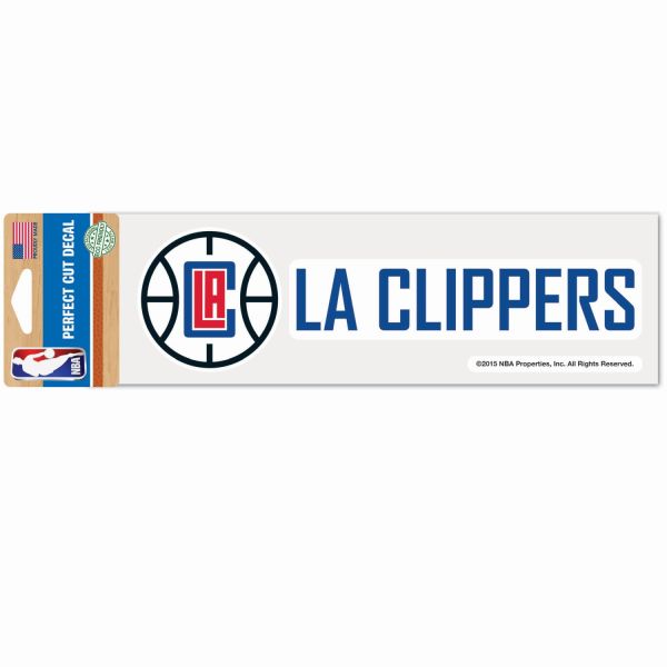 NBA Perfect Cut Autocollant 8x25cm Los Angeles Clippers