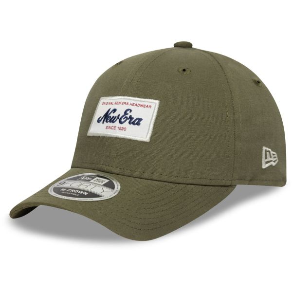 New Era 9Forty M-Crown Cap - BRAND Retro Patch olive