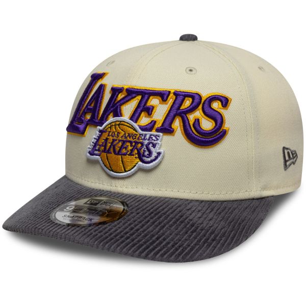 New Era 9Fifty Cord Snapback Cap - Los Angeles Lakers
