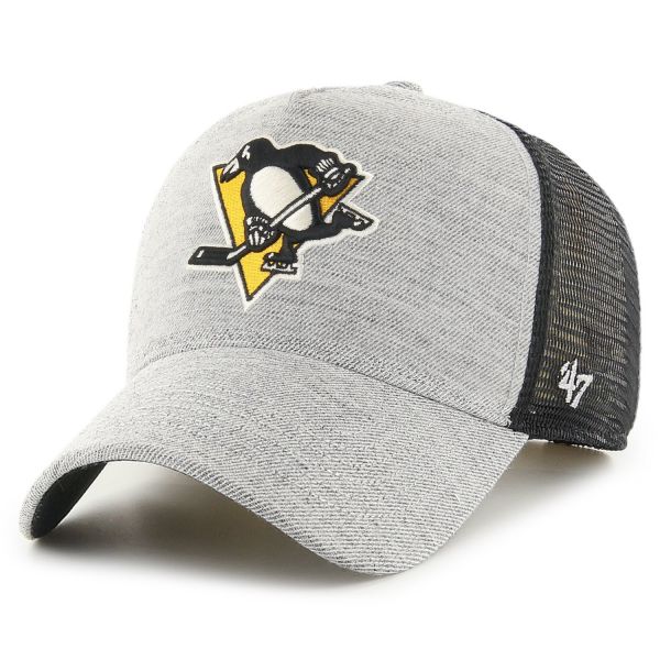 47 Brand Adjustable Trucker Cap - CLOUD Pittsburgh Penguins