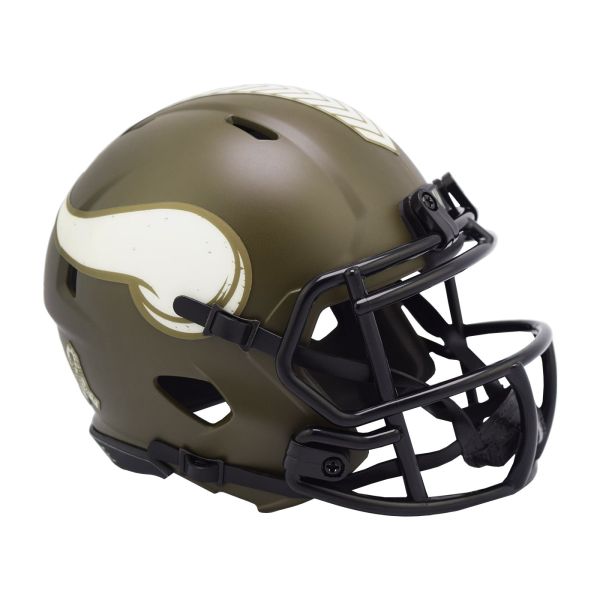 Riddell Speed Mini Football Helmet SALUTE Minnesota Vikings