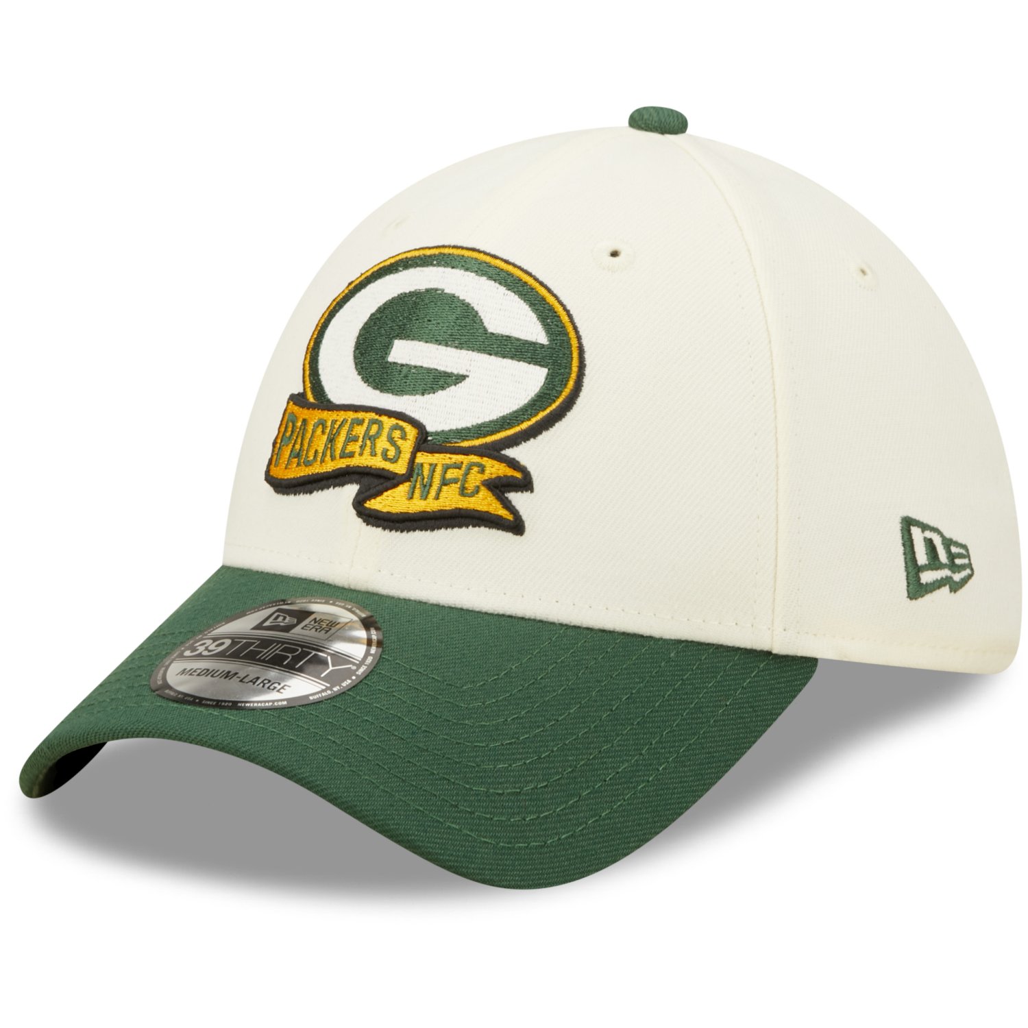 New Era 39Thirty Cap - SIDELINE 2022 Green Bay Packers | Stretch-Fit ...