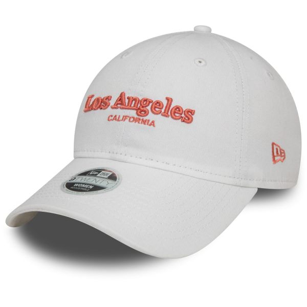 New Era 9Forty Women Cap - LOS ANGELES weiß peach