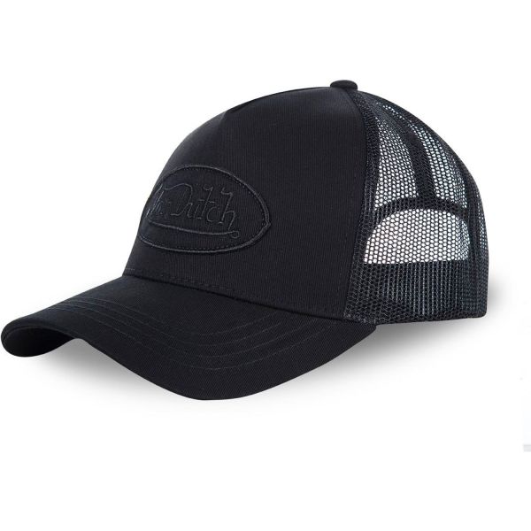 Von Dutch Strapback Cap - BRAND LOGO schwarz
