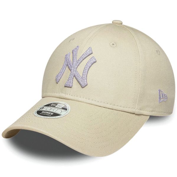 New Era 9Forty Womens Cap METALLIC New York Yankees beige