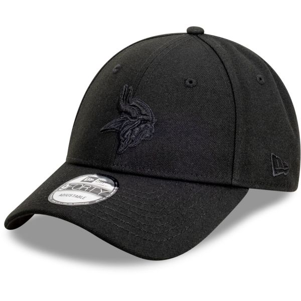 New Era 9Forty Snapback Cap - FULL BLACK Minnesota Vikings