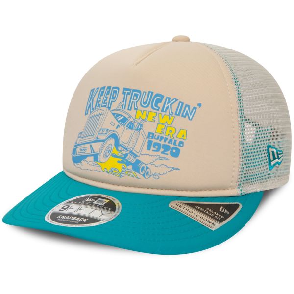 New Era 9Fifty Strapback Cap - RETRO CROWN Keep Truckin