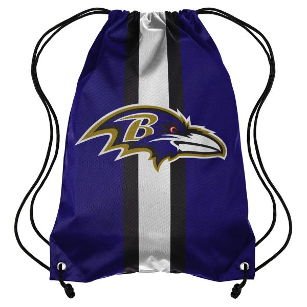 FOCO NFL Drawstring Gym Bag - Baltimore Ravens