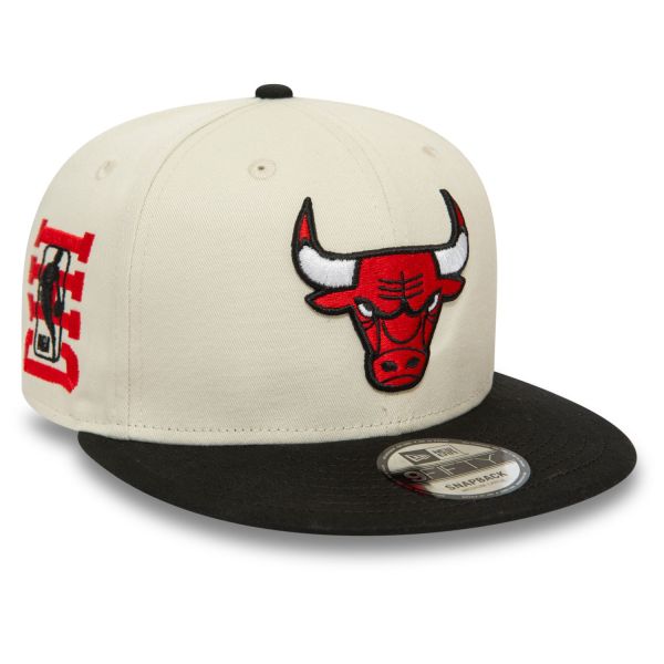New Era 9Fifty Snapback Cap - NBA Chicago Bulls ivory