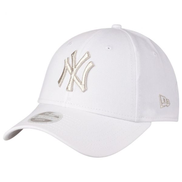 New Era 9Forty Damen Cap - New York Yankees weiß / silber
