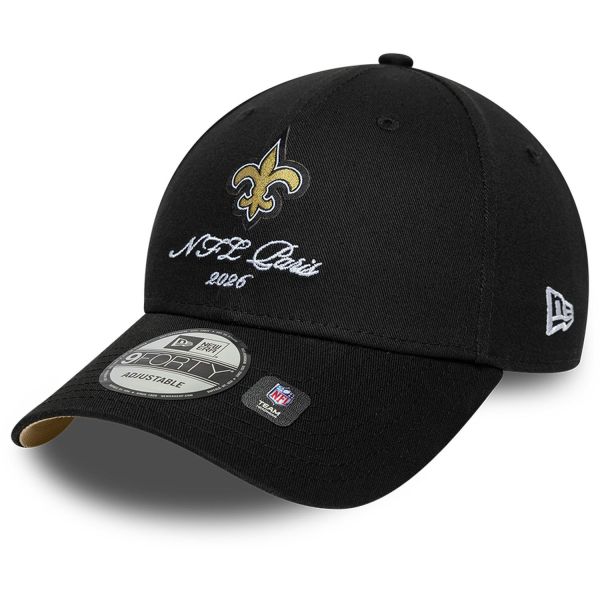 New Era 9Forty Snapback Cap - NFL PARIS New Orleans Saints