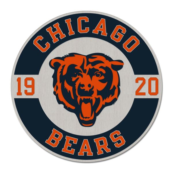 NFL Universal Bijoux Caps PIN Chicago Bears Established