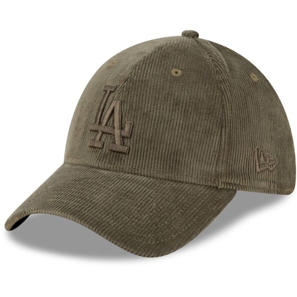 New Era 39Thirty Stretch Cap CORD Los Angeles Dodgers olive