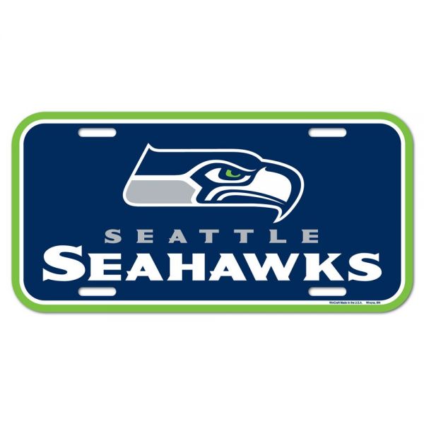 Wincraft NFL License Plate Sign - Seattle Seahawks