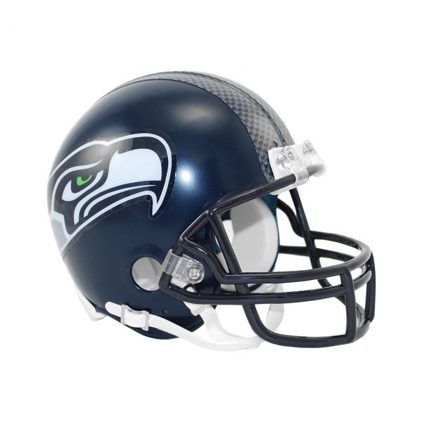 Riddell VSR4 Mini Football Helm - NFL Seattle Seahawks