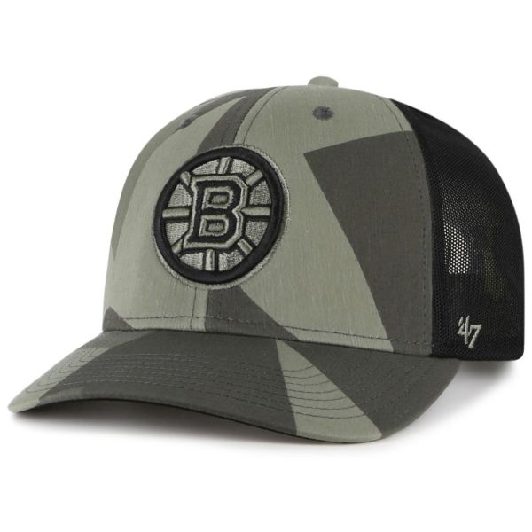 47 Brand Mesh Snapback Cap - COUNTER Boston Bruins camo