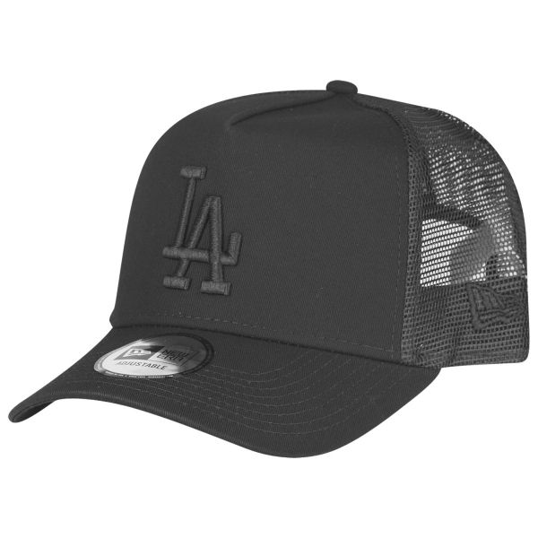 New Era Adjustable Trucker Cap - Los Angeles Dodgers schwarz