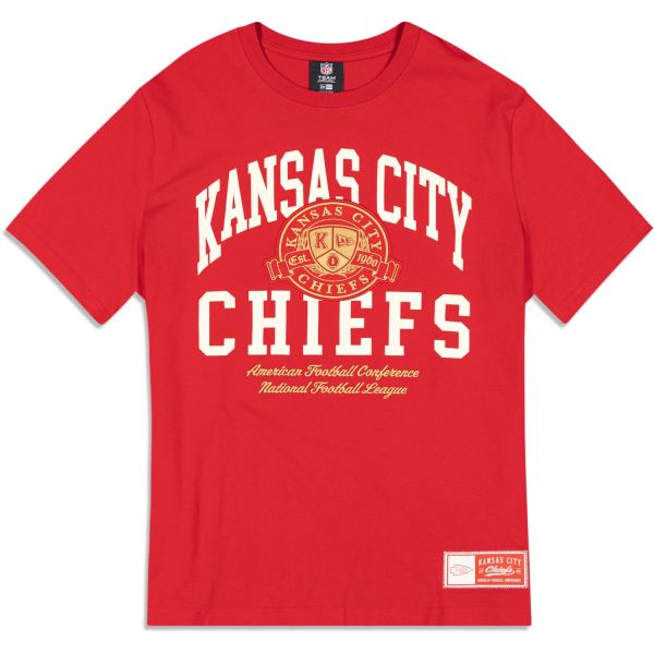 New Era NFL Shirt - LETTERMAN Kansas City Chiefs