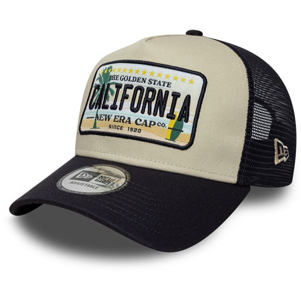New Era A-Frame Trucker Cap - PLATE California Golden State