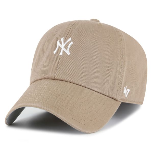 47 Brand Snapback Cap - BASE RUNNER New York Yankees taupe