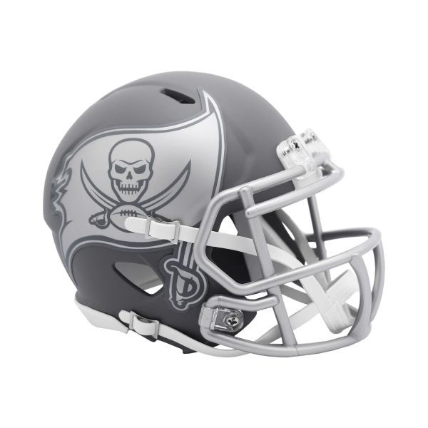 Riddell Speed Mini Football Helm SLATE Tampa Bay Buccaneers