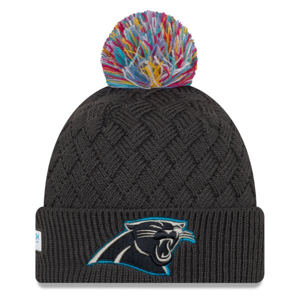 New Era Bonnet Femme Beanie CRUCIAL CATCH Carolina Panthers