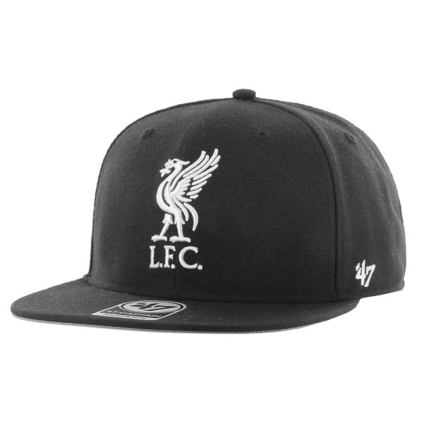 47 Brand NO SHOT Snapback Cap - FC Liverpool noir