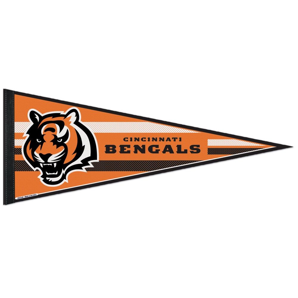 amfoo - Wincraft NFL Filz Wimpel 75x30cm - Cincinnati Bengals