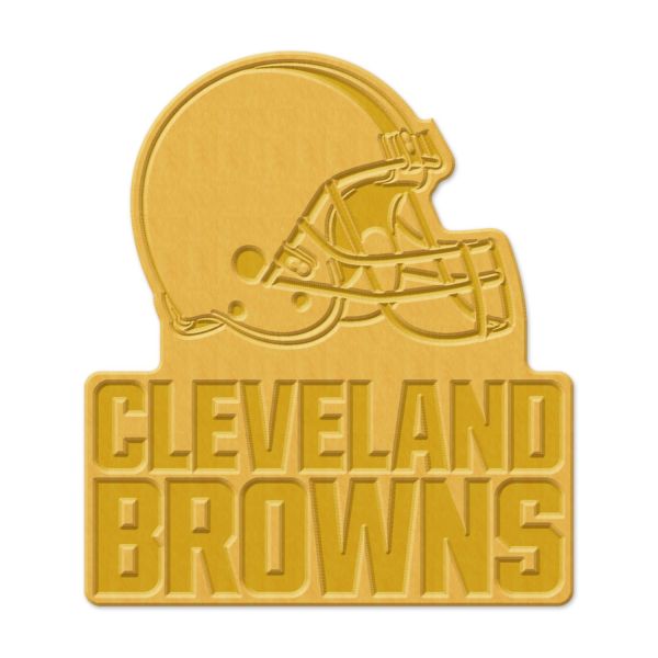 NFL Universal Jewelry Caps PIN GOLD Cleveland Browns