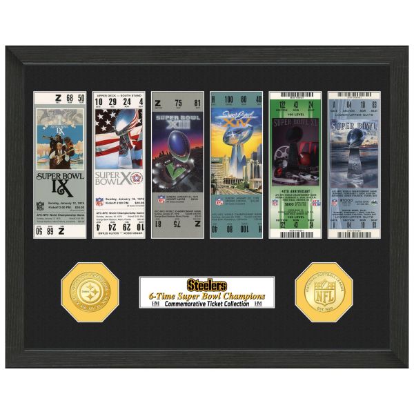 Pittsburgh Steelers Super Bowl Championship Ticket Coin Bild