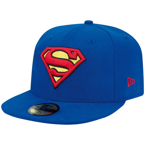 New Era 59FIFTY Cap - SUPERMAN blau / rot / gelb