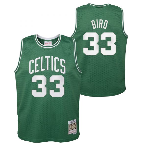 Swingman Enfants Jersey Boston Celtics 1985-86 Larry Bird