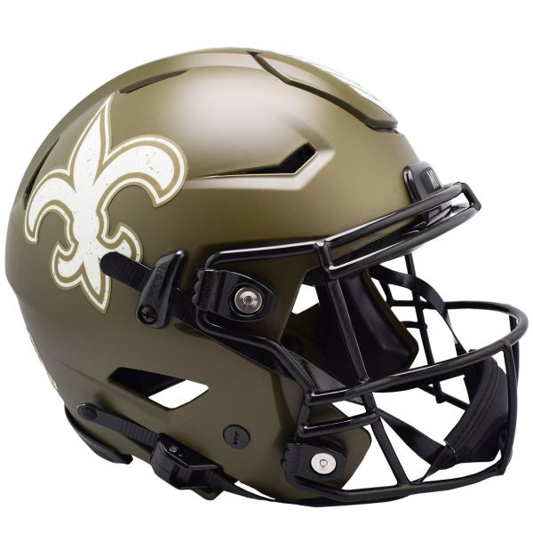 Riddell Authentic SpeedFlex Helmet SALUTE New Orleans Saints