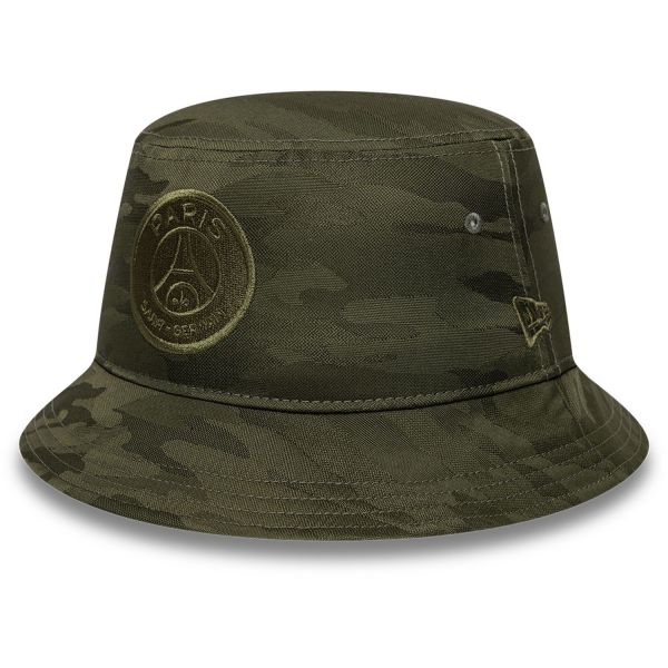 New Era Bucket Hat Mütze Paris Saint-Germain oliv camo