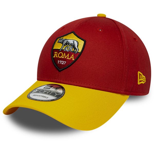 New Era 9Forty Snapback Cap - AS Roma maroon