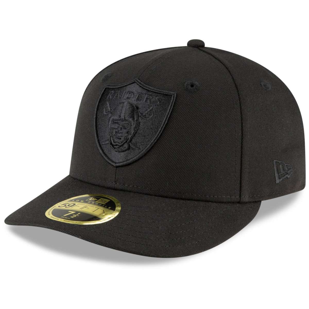 New Era 59Fifty Low Profile Cap - BLACK Las Vegas Raiders | Fitted