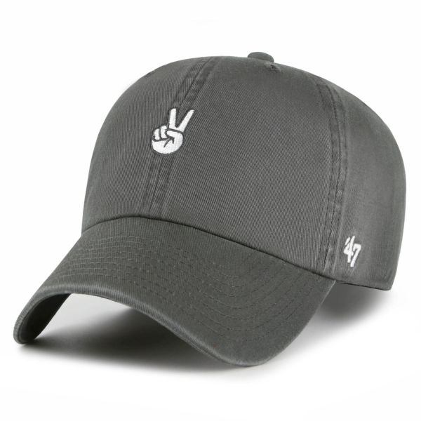 47 Brand Adjustable CLEAN UP Cap - ICON Peace Fingers