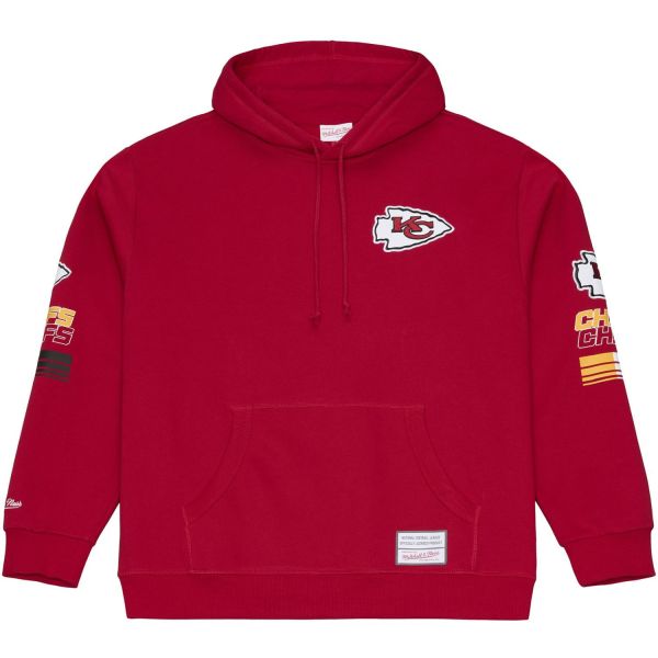 M&N Fleece NFL Hoody SIDELINE Kansas City Chiefs