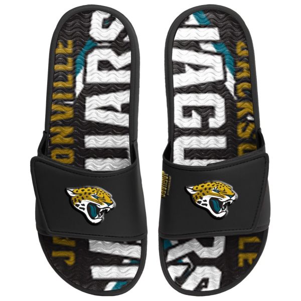 Jacksonville Jaguars NFL GEL Sport Shower Sandal Slides
