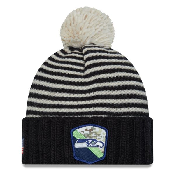 New Era Salute to Service Women's Beanie Seattle Seahawks