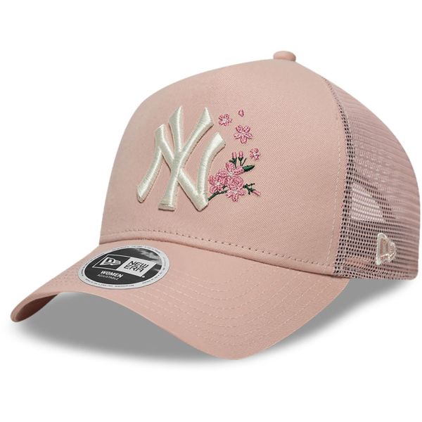 New Era Womens Trucker Cap - New York Yankees rose