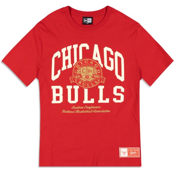 New Era NFL Shirt - LETTERMAN Chicago Bulls