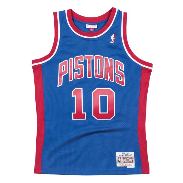Swingman Mesh Jersey Detroit Pistons 1988-89 Dennis Rodman
