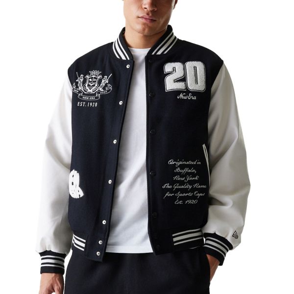 New Era Varsity College Veste - BRAND PATCHES