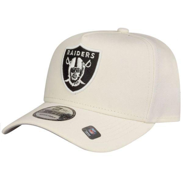 New Era 9Forty A-Frame Cap - Las Vegas Raiders chrome white