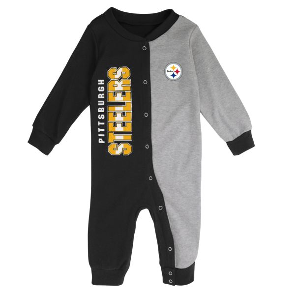 NFL Fleece Baby Coverall - Pittsburgh Steelers