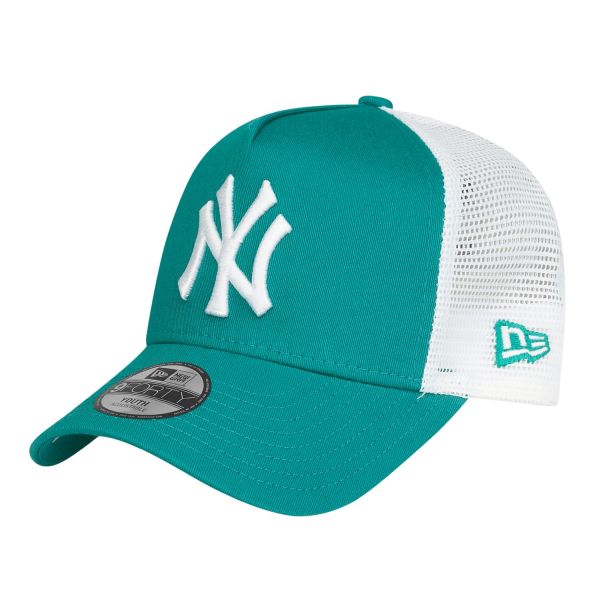 New Era Enfants Trucker Cap - New York Yankees bottlegreen
