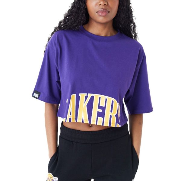 New Era Ladies Los Angeles Lakers Crop Top