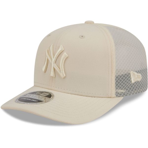 New Era 9Seventy Trucker Cap - New York Yankees stone beige