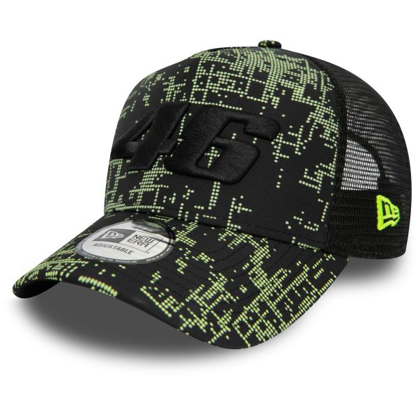 New Era A-Frame Trucker Cap - GLITCH VESPA VR46